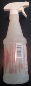High-Density Polyethylene Clear Bottle