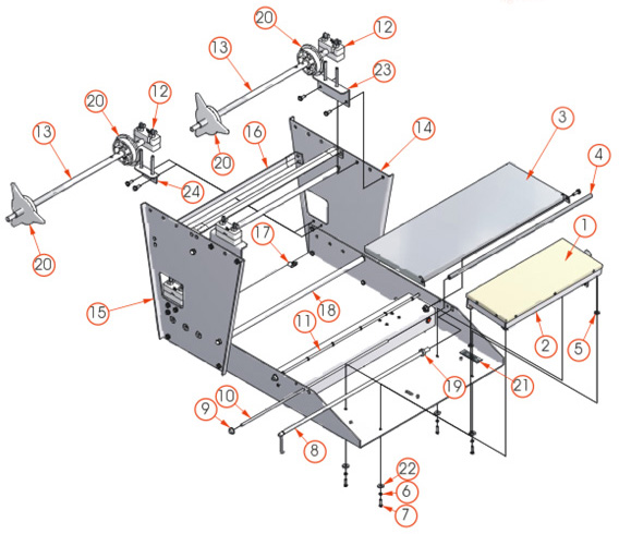 Meat Wrapper Machine Parts