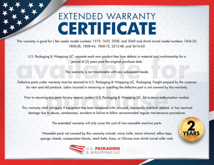 2-year extended warranty
